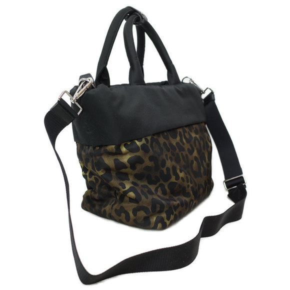 Prada Pattern Bag Leopard 2WAY Tote - Picture 1 of 9